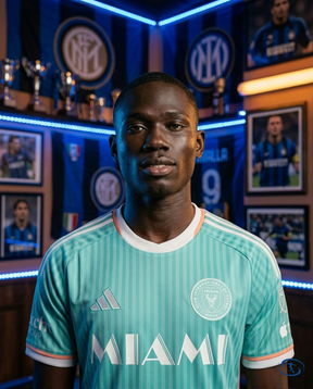 Camisa Inter Miami Third 24/25 - Torcedor Adidas Masculino - Verde - Badge Close-Up | Sant Sport