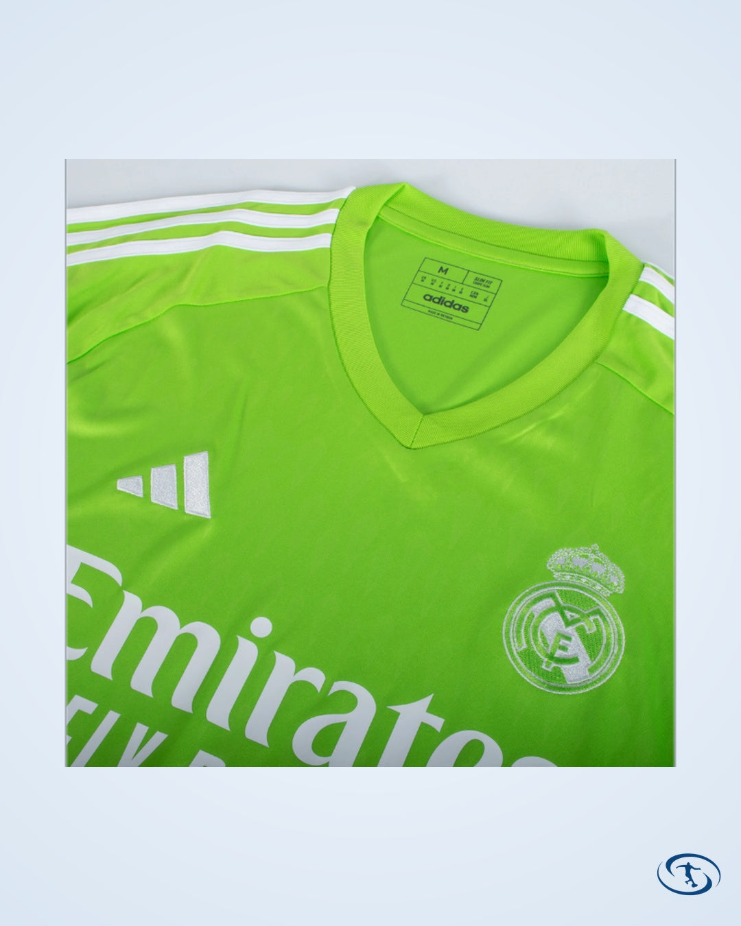 Real Madrid Home Lunin 13 GK Shirt 2023-2024 (Official Cup Printing) - Men's