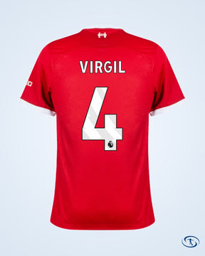 Liverpool Home Shirt 2023-2024 Fan Version (Premier League)