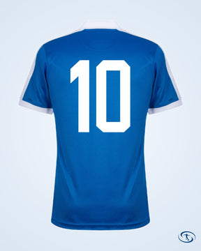1860 Munich Retro Home No.10 Shirt 1980-1981 (Retro Flock Printing) - Men's