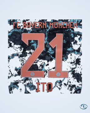 Bayern Munich Away Ito 21 Shirt 2024-2025 (Official Printing) - Men's