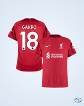 Liverpool Home Shirt 2022-2023 (Premier League) Fan Version Customizable