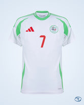 Algeria Home Mahrez 7 Shirt 2024-2025 (Official Printing) - Men's