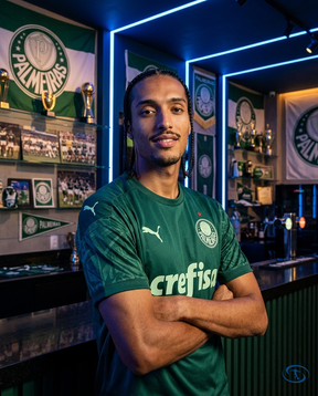Palmeiras Jersey Third 2020/21 Retro Puma Men's - Green - Side View | Sant Sport