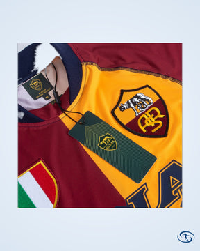 AS Roma Home Retro Shirt 2001-2002 - Men's