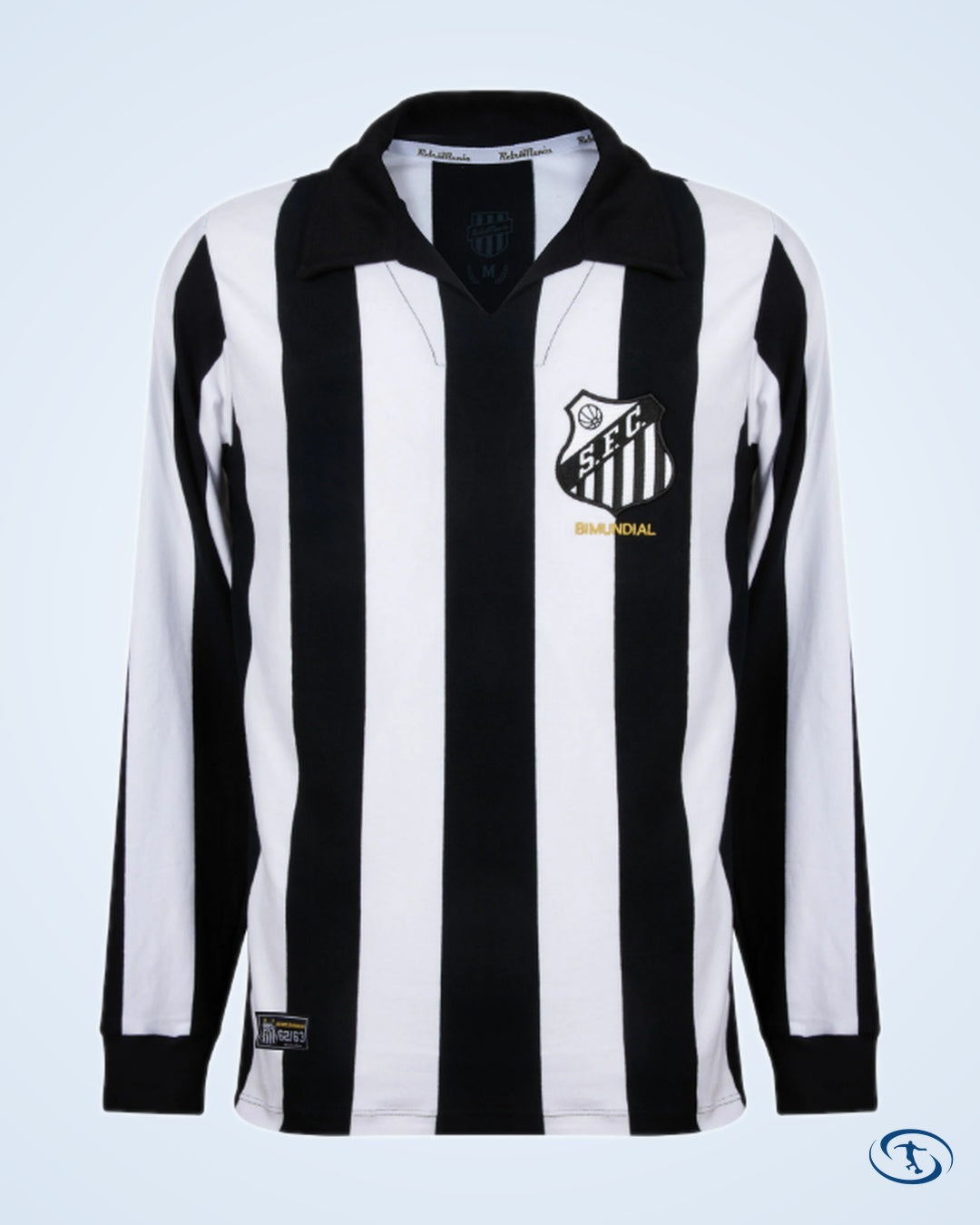 Santos FC Home Retro Dario 9 Shirt 1963 (Retro Flock Printing) - Men's | Sant Sport