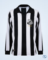 Santos FC Home Retro Dario 9 Shirt 1963 (Retro Flock Printing) - Men's | Sant Sport