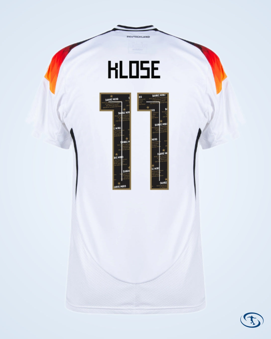 Germany Home Klose 11 Jersey 2024-2025 (Danke Klose Printing) - Men's