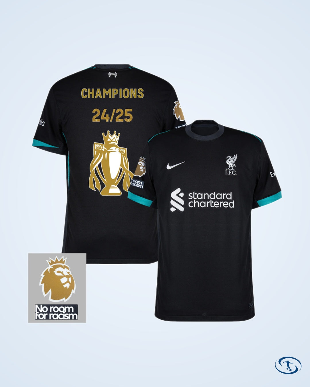 Liverpool Away Premier League Winners Trophy Edition KIDS Shirt 2024-2025 - Kids