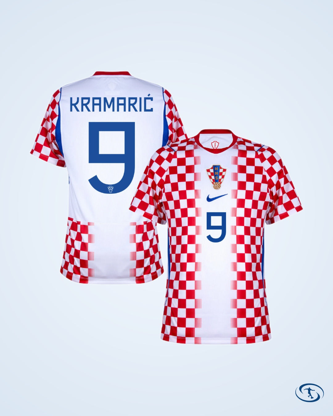 Croatia Home Player Number Shirt 2026 (Player Version) - Men's