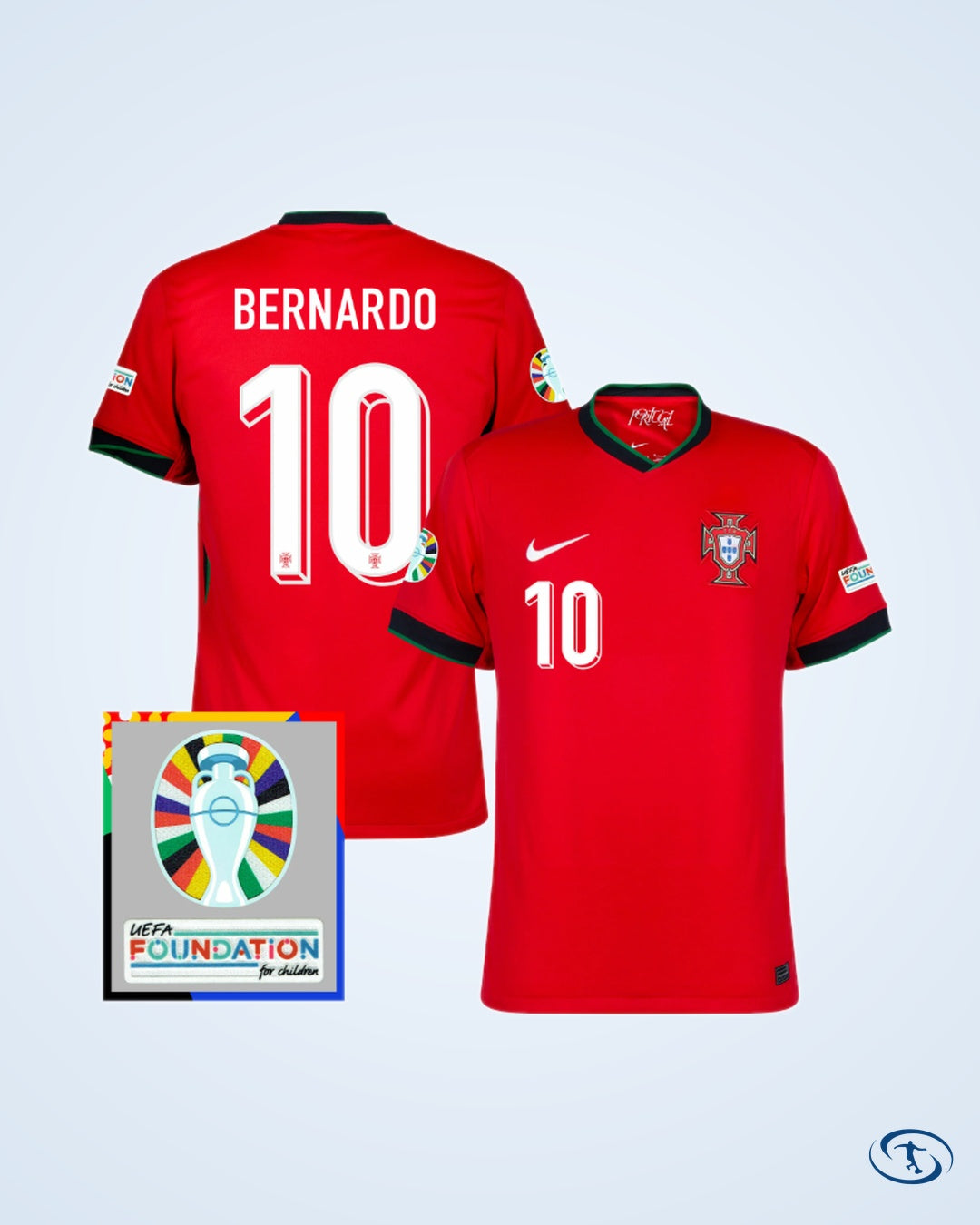 Portugal Home Bernardo 10 Shirt - Men's