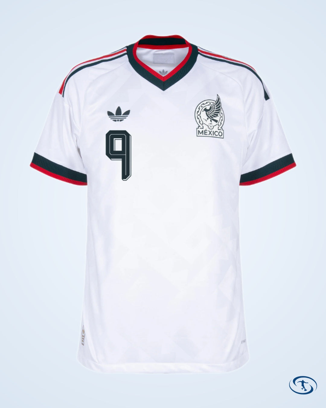 Mexico Authentic Away Raúl 9 Shirt 2026-2027 (Official Printing) - Men's | Sant Sport