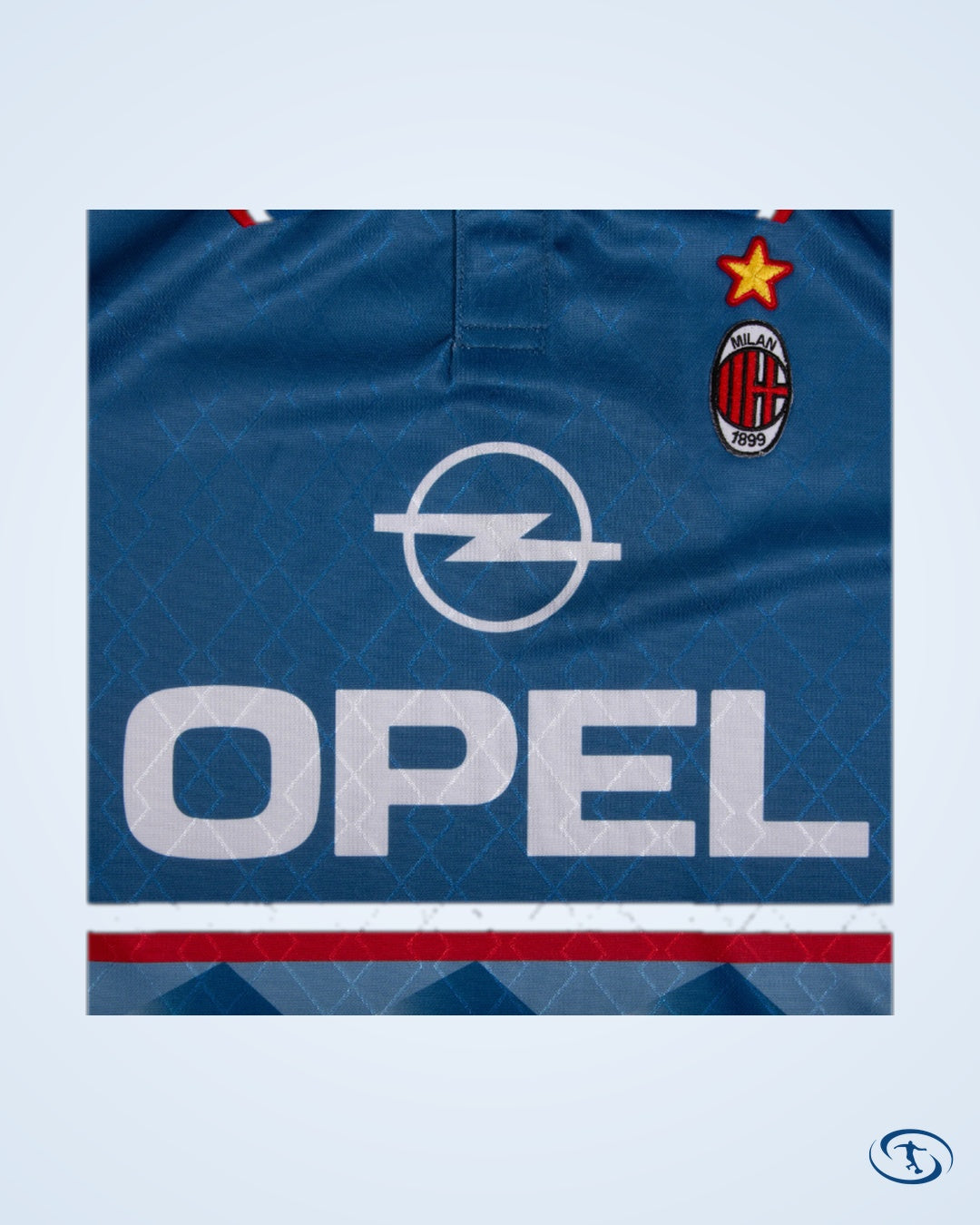 AC Milan Retro 4th Shirt 1995-1996 (Retro Flex Printing)