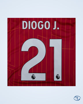 Liverpool Home Diogo J. 21 Shirt 2024-2025 - Men's