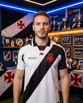 Vasco da Gama Jersey Retro 1997/98 Kappa Men's - White - Front View | Sant Sport