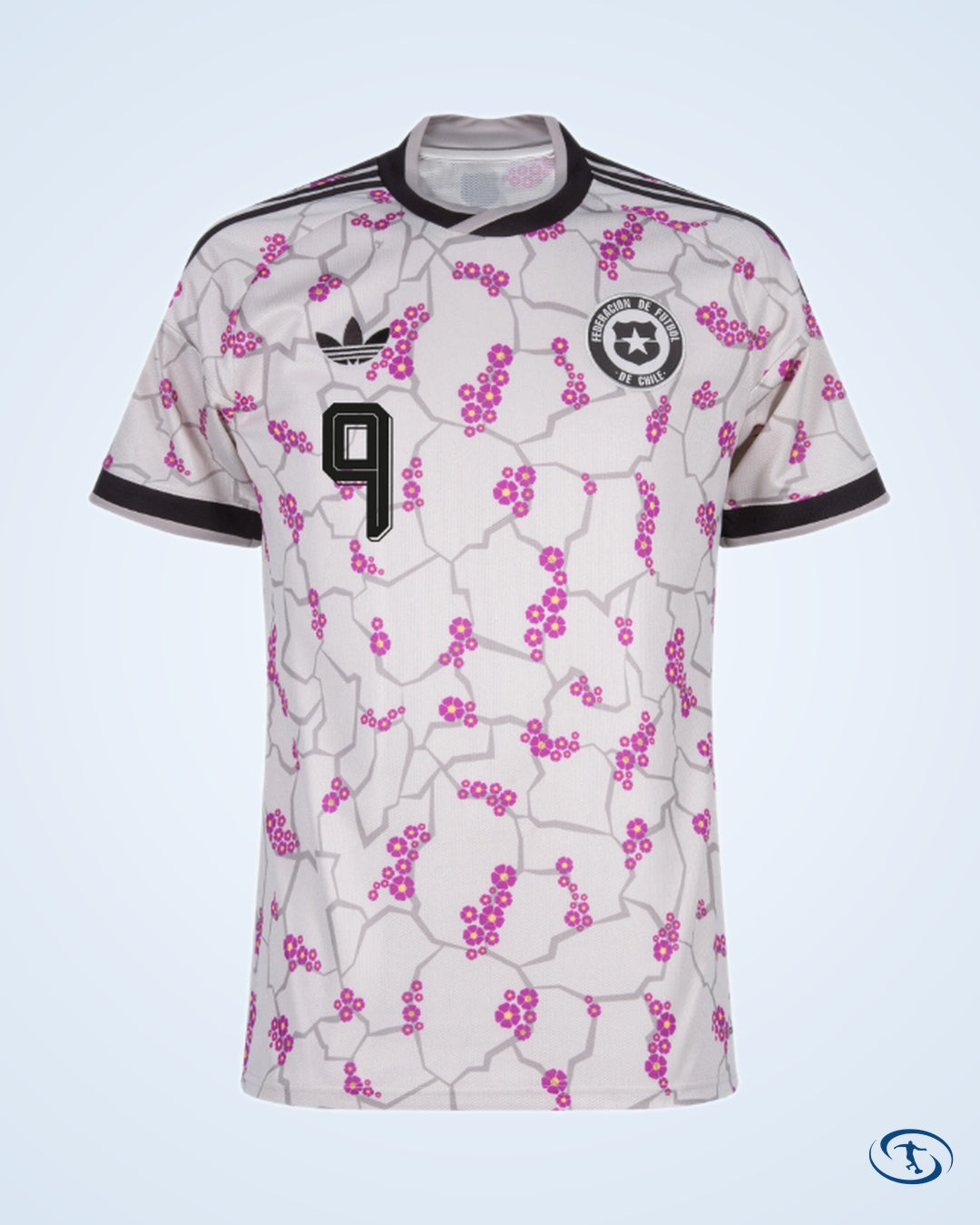 Chile Away Zamorano 9 Shirt 2026-2027 (Official Printing) - Men's | Sant Sport