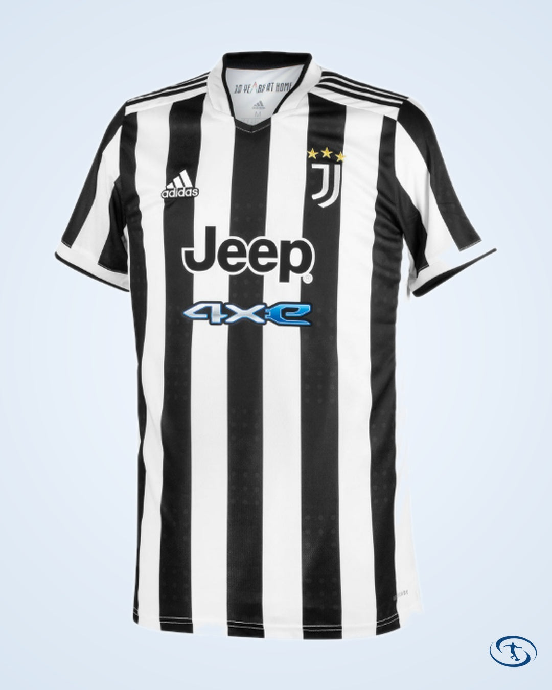 Juventus Home Chiesa 22 Shirt 2021-2022 (Official Printing) - Men's