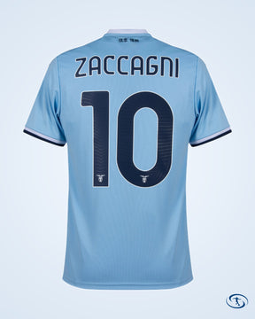 Mizuno Lazio Home Zaccagni 10 Shirt 2024-2025 (Official Printing) - Men's