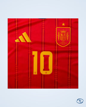 Spain Home L/S Lamine Yamal 10 Shirt 2026-2027 (Official Printing) - Men's