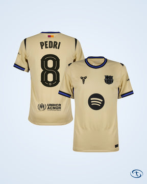 Barcelona Away Fan Version Shirt 2025-2026 (Champions League) - Men's
