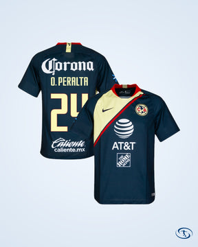 Club America Away Peralta 24 Shirt 2018 2019 (Fan Style Printing) - Men's