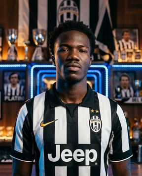 Camisa Juventus Home Retrô 2014/2015 - Torcedor Nike Masculina - Preto e Branco - Badge Close-Up | Sant Sport