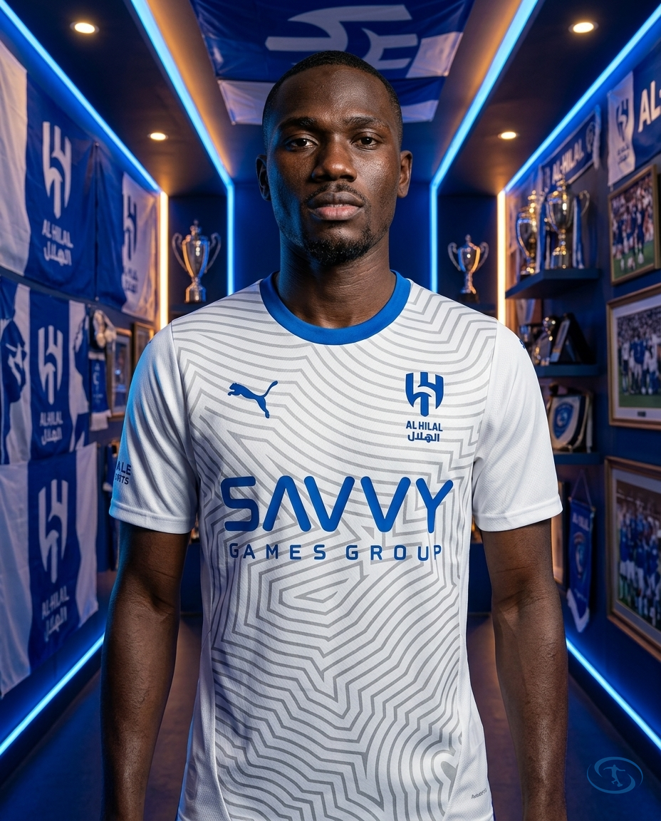 Camisa Al-Hilal Away 2024/25 - Jogador Puma Masculina - Branca - Front View | Sant Sport