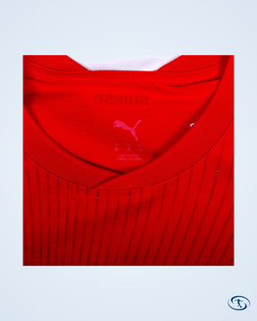 Switzerland Authentic Home Xhaka 10 Shirt 2026-2027 (Official Printing) - Men's
