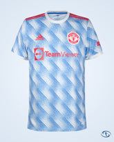 Man Utd Away Sancho 25 Shirt 2021-2022 (Cup Printing) - Men's | Sant Sport