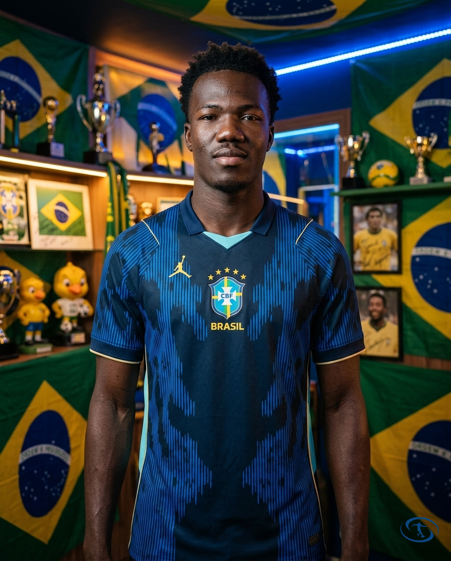Camisa Brasil Away II 2026/27 Torcedor Nike Masculino - Azul - Front View | Sant Sport