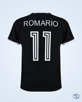 Vasco Da Gama Home Retro Romario 11 Shirt 1988 (Retro Flock Printing) - Men's