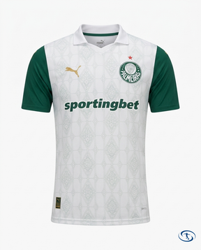Palmeiras Jersey Away 2025/26 - Player Version Puma Men's - White - Packshot | Sant Sport