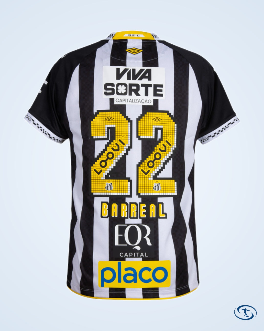 Club Santos Away Shirt - Fun Version Men's