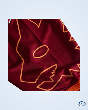 AS Roma Retro Home Shirt 1999-2000 (Retro Flex Printing)