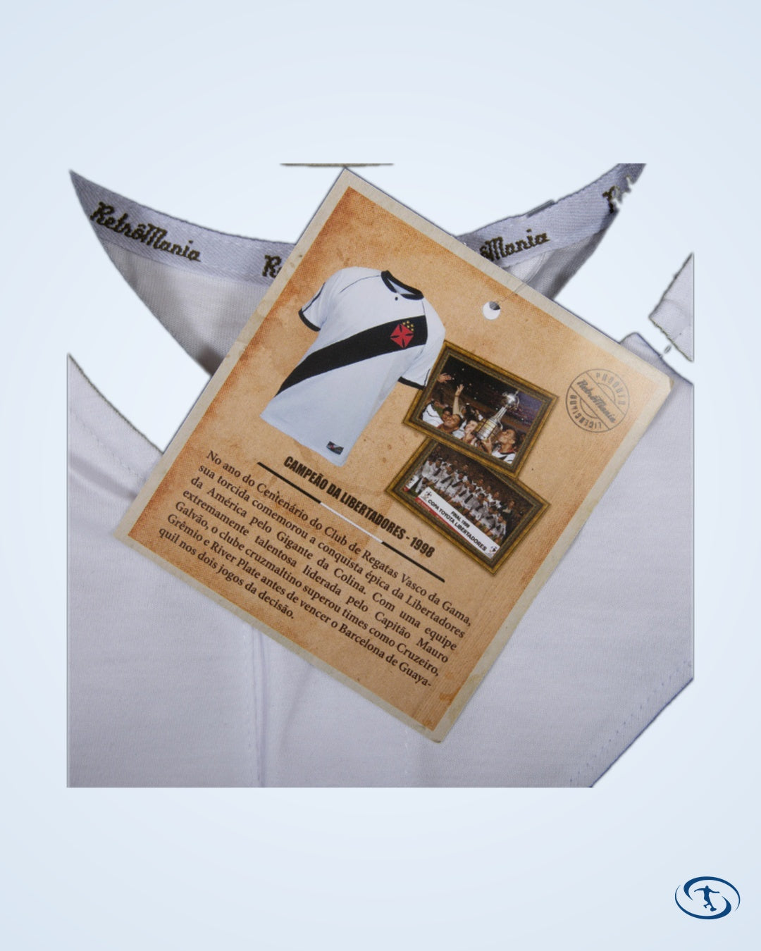 Vasco Da Gama Away Donizete 7 Retro Shirt 1998 (Retro Flex Printing) - Men's