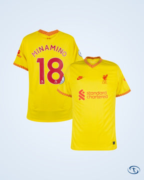 Liverpool 3rd Minamino 18 Shirt - Men's