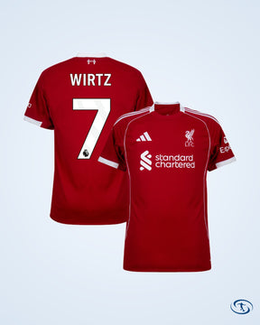 Liverpool Shirt 2025-2026 Fan Version (Premier League)