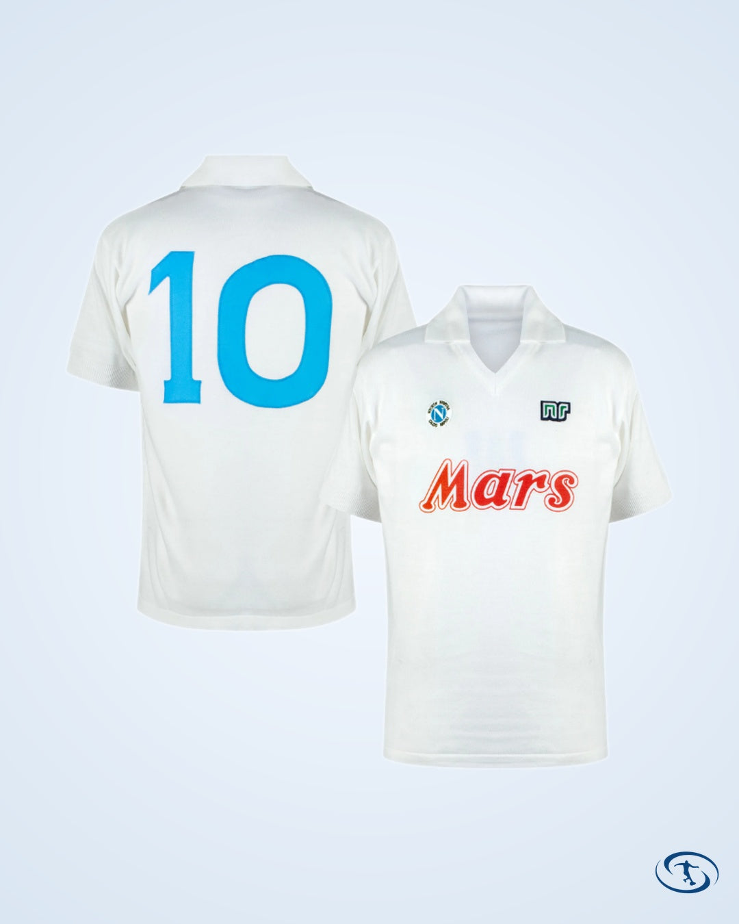 Ennerre Napoli Authentic Remake Away Shirt 1987-1988 - Men's