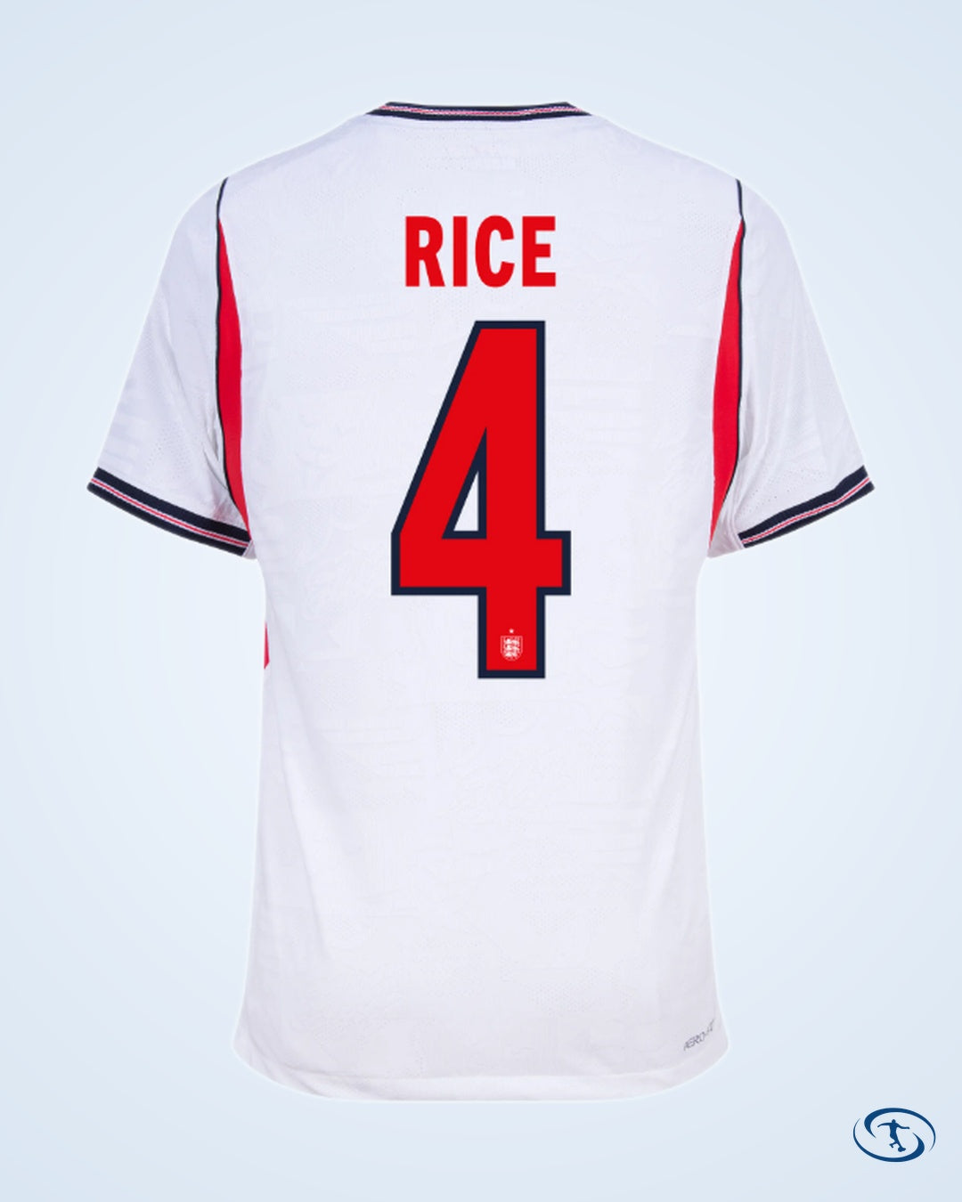 England Home Player Number Shirt 2026-2027 (Player Version) - Men's