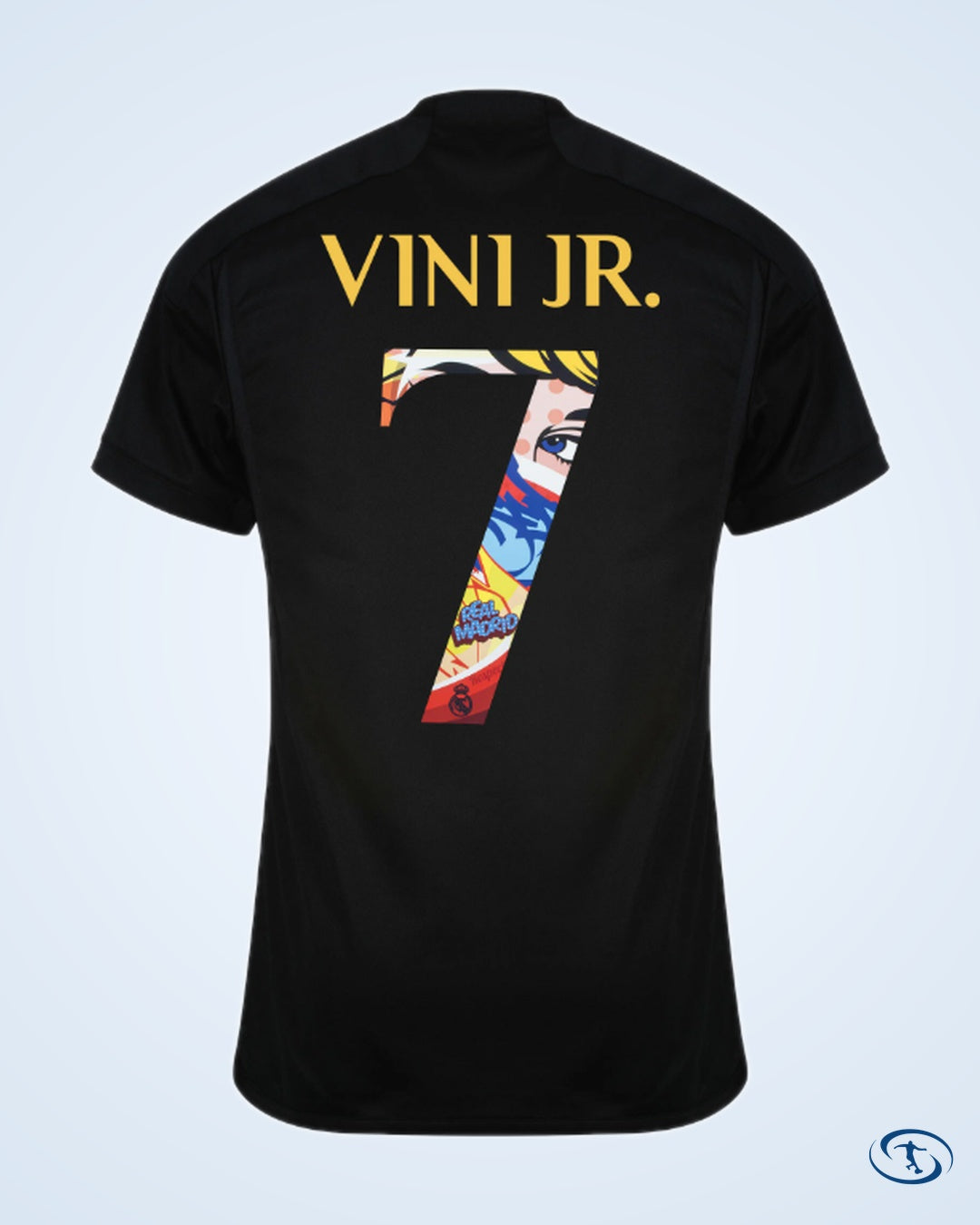Real Madrid 3rd Vini Jr. 7 Shirt 2023-2024 (Pre-Season Printing) - Size XL - Men's