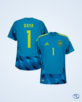 Spain Authentic Home GK Raya 1 Shirt 2026-2027 (Official Printing) - Men's