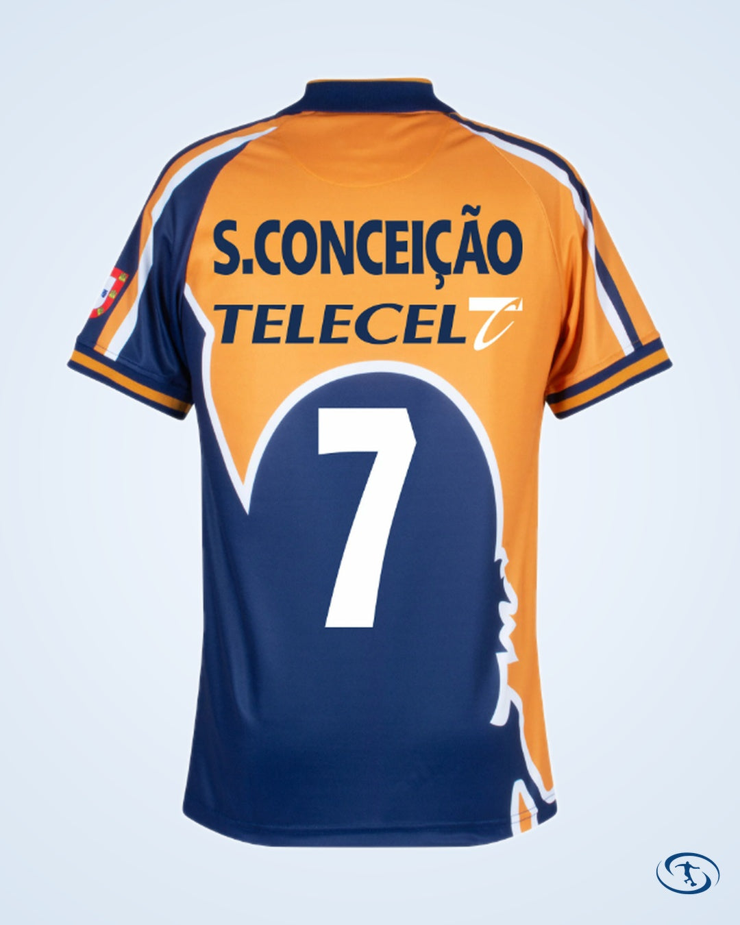 FC Porto Away Retro Player Number Shirt 1998-1999 (Fan Style Printing) - Men's