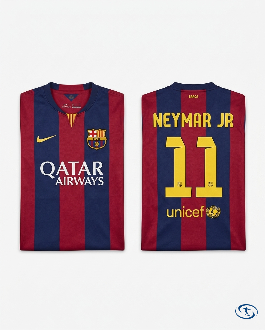 Neymar Camisa Barcelona Champions League Kit 2014/15 - Packshot | Sant Sport