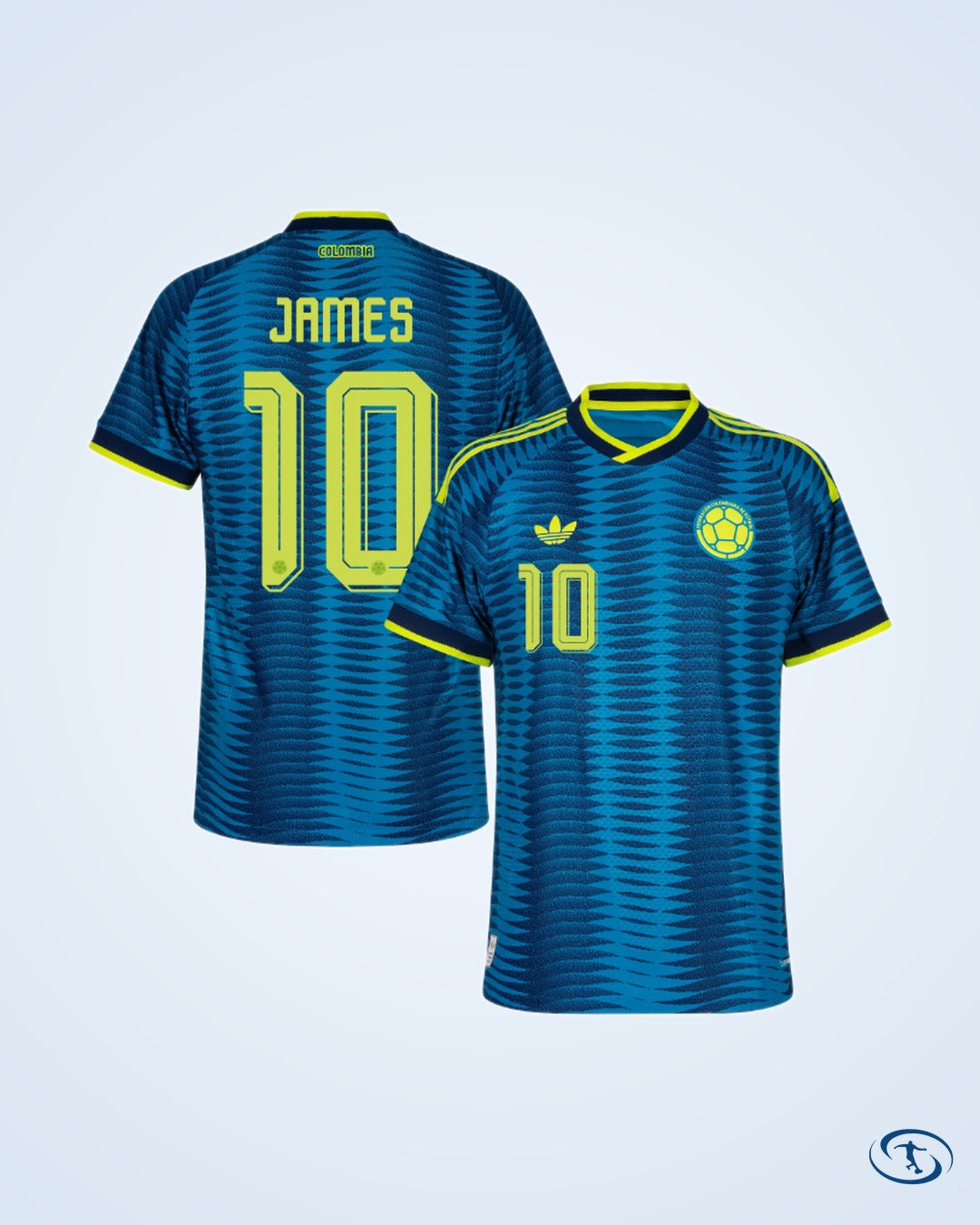 Colombia Authentic Shirt 2026-2027 Player Version (Official Printing)