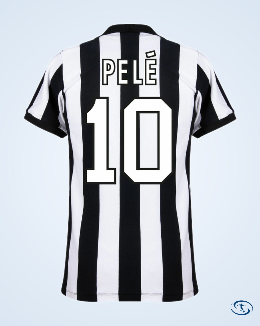 Santos Retro Away Pelé 10 Shirt 1963 (Retro Flock Printing) - Men's