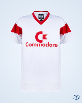 FC Bayern Munich Brehme 6 Retro Shirt 1987-88 (Retro Flock Printing) - Men's | Sant Sport