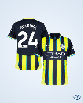 Man City Away Shirt 2024-2025 Fan Version (Premier League)