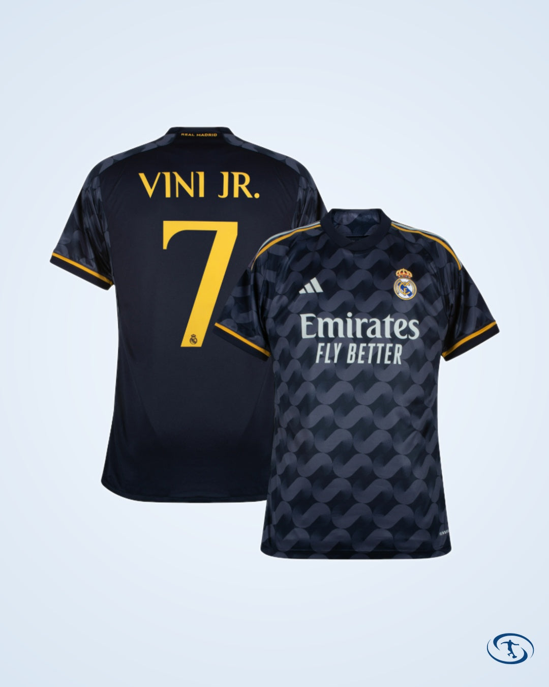 Real Madrid Away  Shirt 2023-2024 Fan Version (Official Cup Printing) - Men's