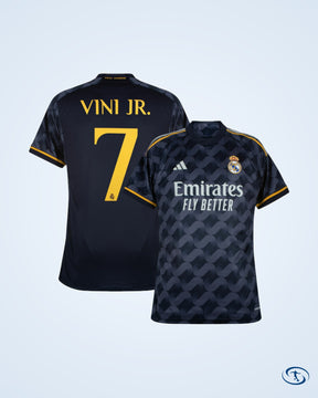 Real Madrid Away  Shirt 2023-2024 Fan Version (Official Cup Printing) - Men's