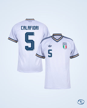 Italy Away Barella 18 Shirt 2026-2027 Fan Version(Official Printing)